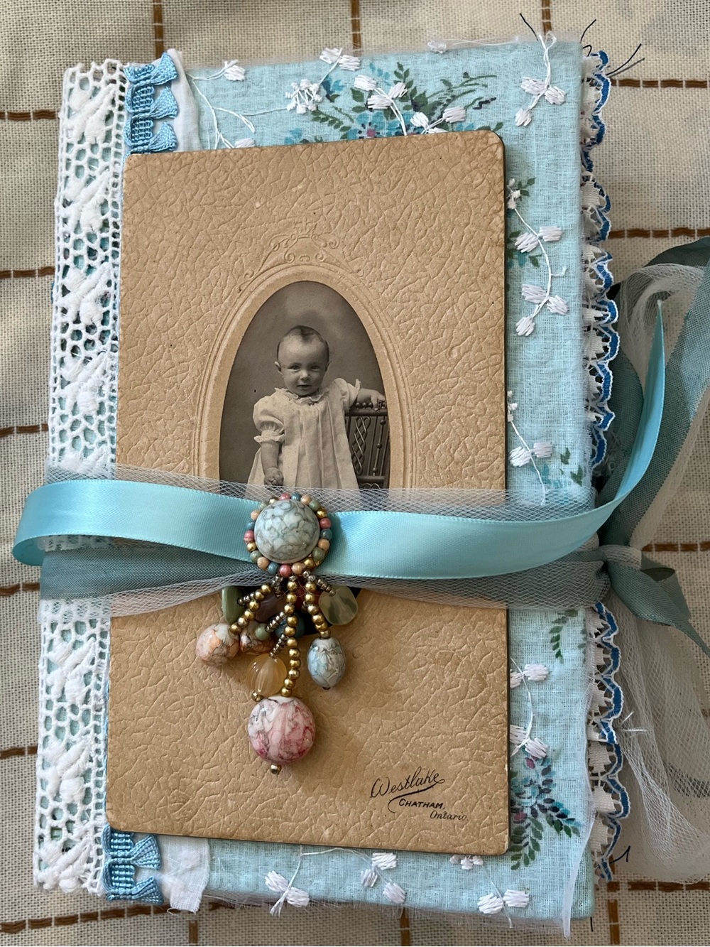 Vintage Handmade Junk Journal “Empress of the French”